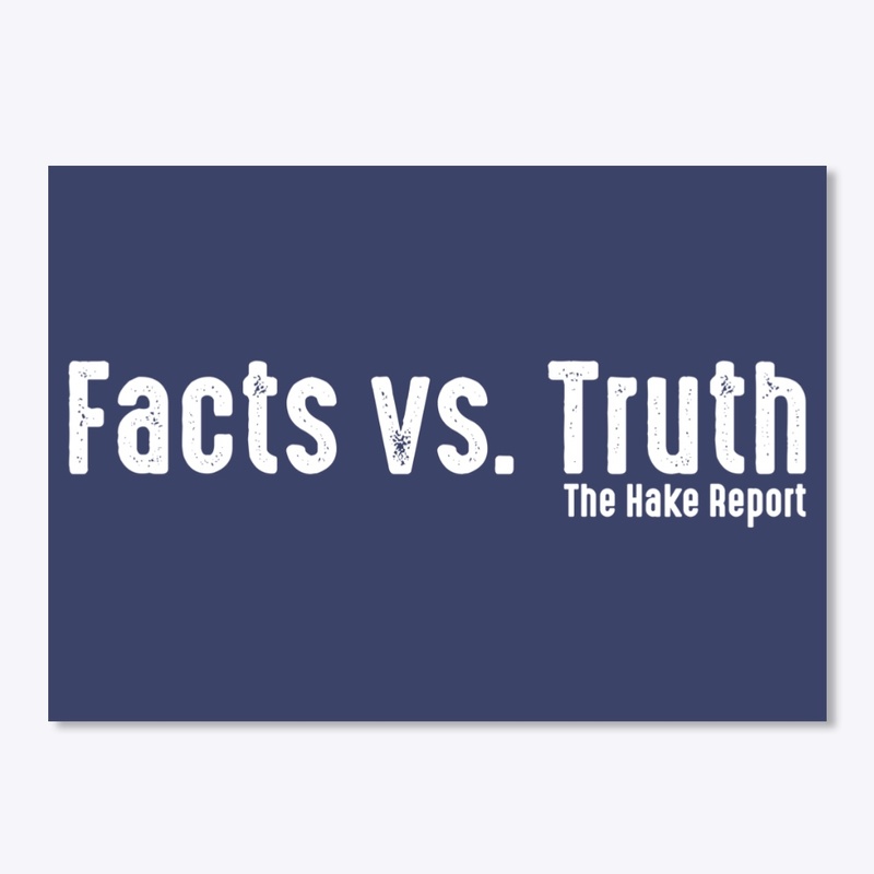 Facts vs. Truth (White Ink)