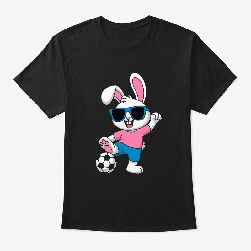 Happy Bunny Play Football