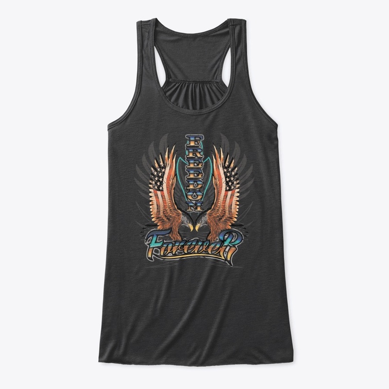 Freedom Forever Patriotic Eagle Tee