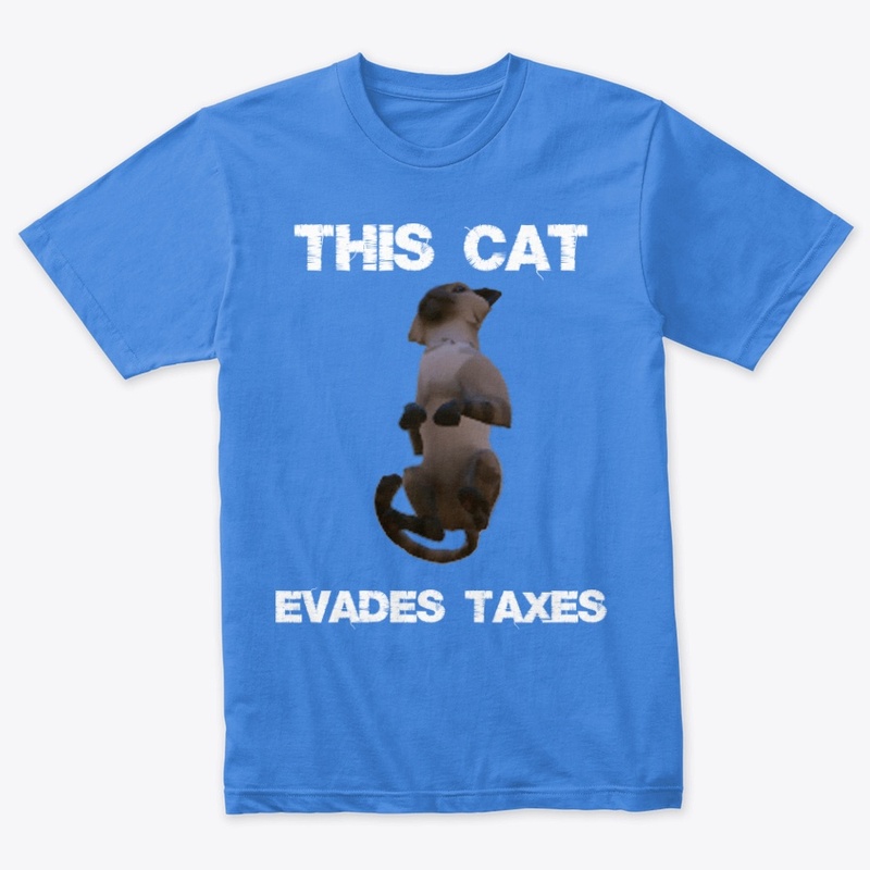 This cat evades taxes