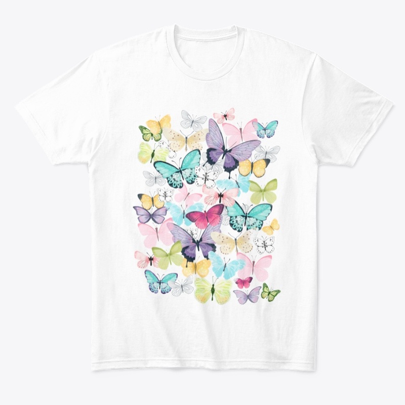 Beautiful Watercolor Butterflies pattern