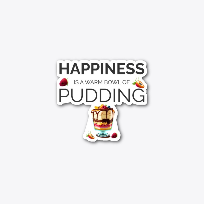 Funny Pudding t-shirt sublimation