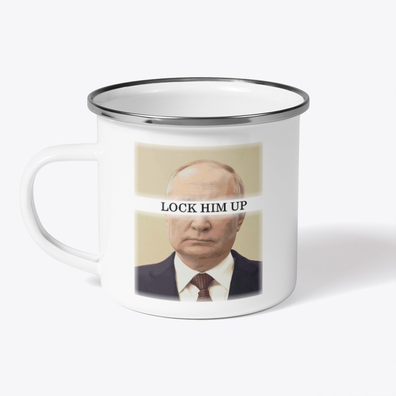 Lock him up -Vlad - white