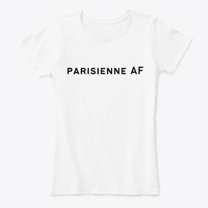 Parisienne AF black text