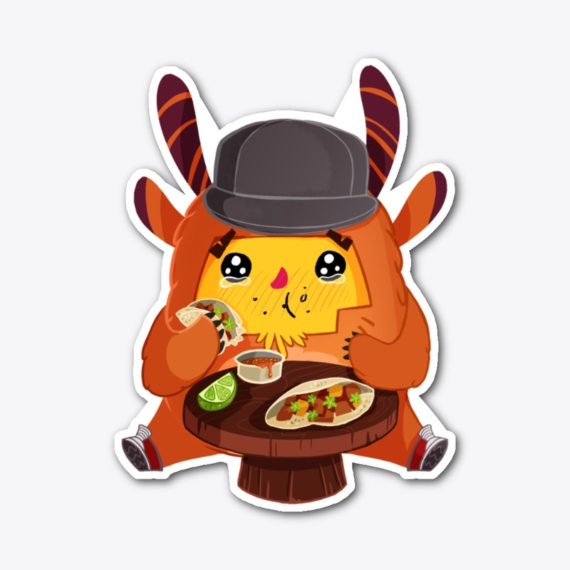 Cubi Eating