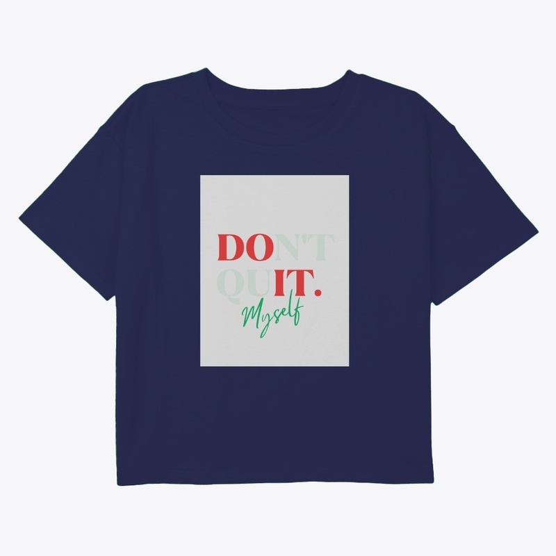 Donot quit my self