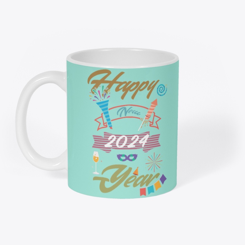 Happy New Year T Shirt Design