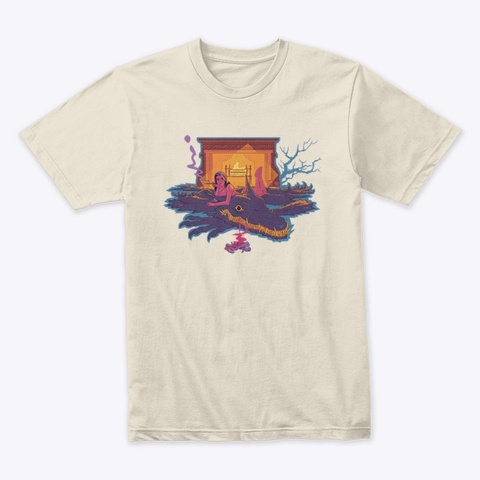 Fireside Chat With Tsukumary Cream T-Shirt Front