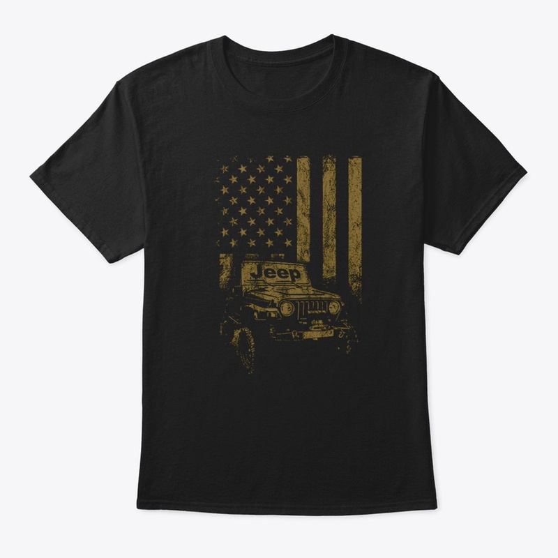 Jeep US Flag-American Patriot Since 1941