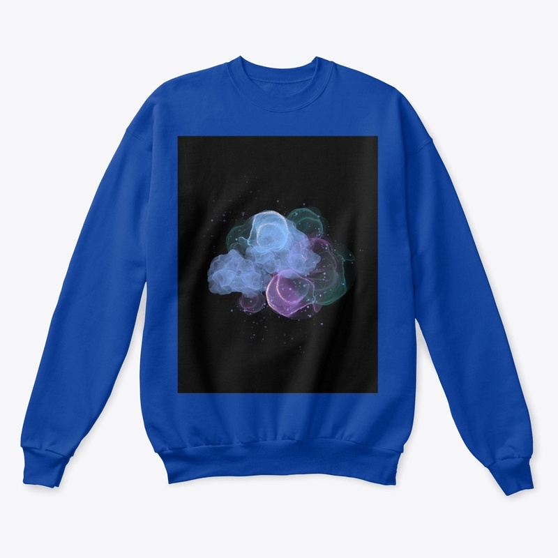Abstract Color Fusion T-Shirt"