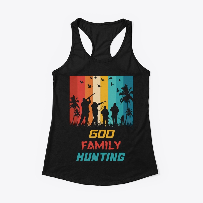 God Family Hunting T-shirt 