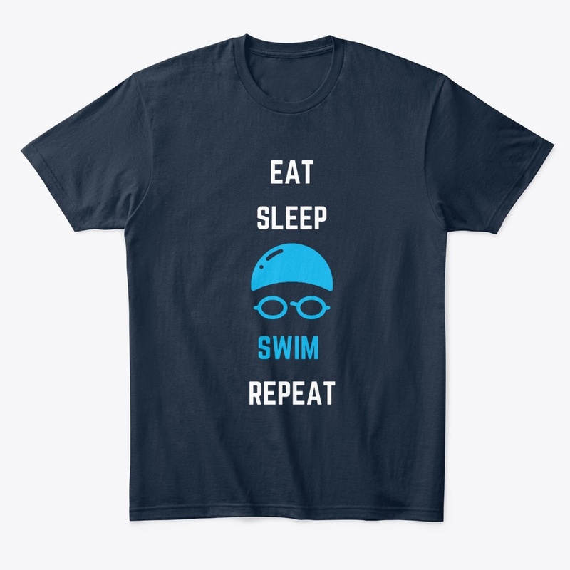 Eat Sleep Swim Repeat - Swim Lovers 