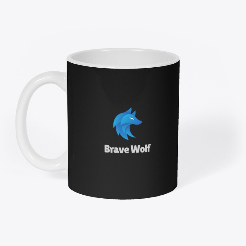 Brave wolf T-shirt