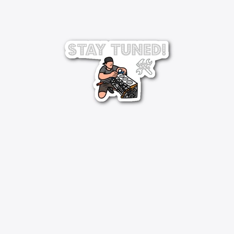 Stay Tuned Line Standard áo T-Shirt Front