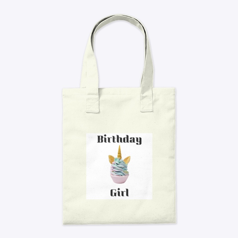 Unicorn Cupcake Birthday Girl