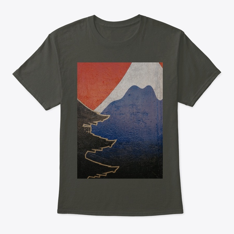 Blue and White Wooden Board T-Shirt