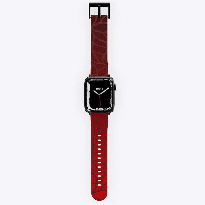 Black red pattern design