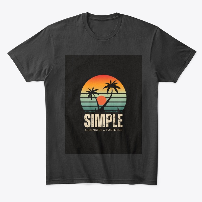Beach t shirt for unisex 