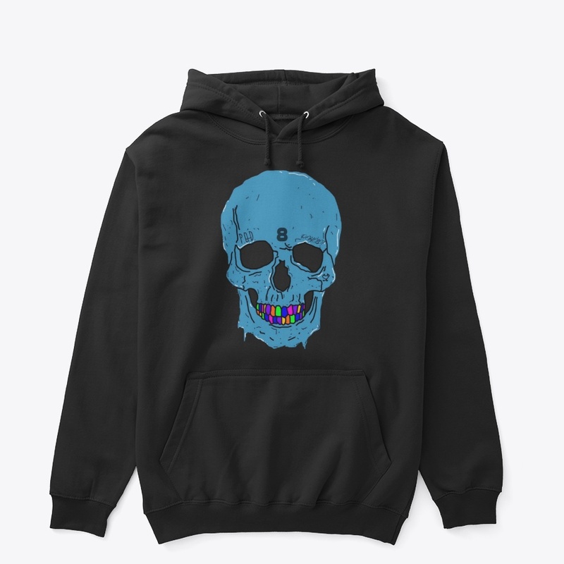 BLUE SKULL