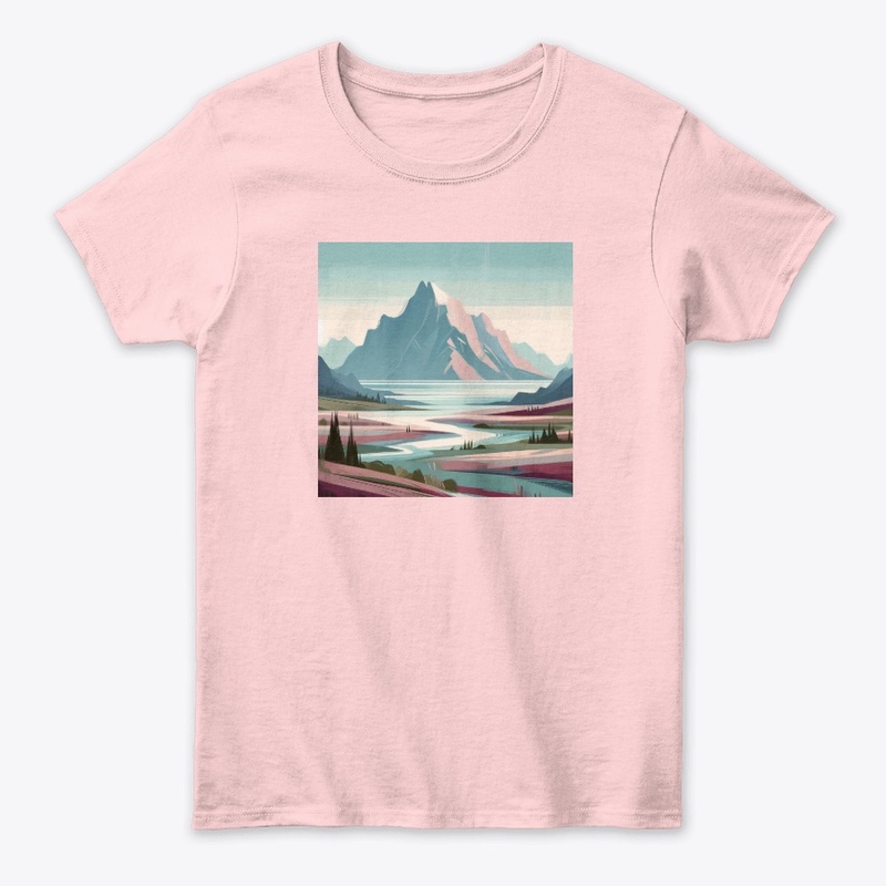 A minimalist impressionist painting 