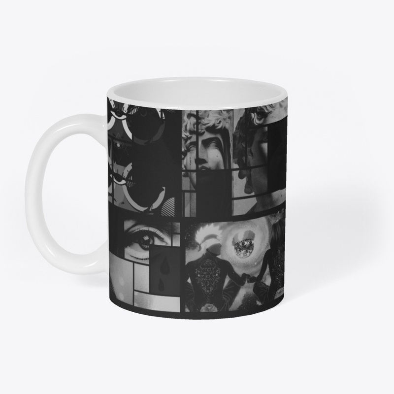 Black And White Pop Art