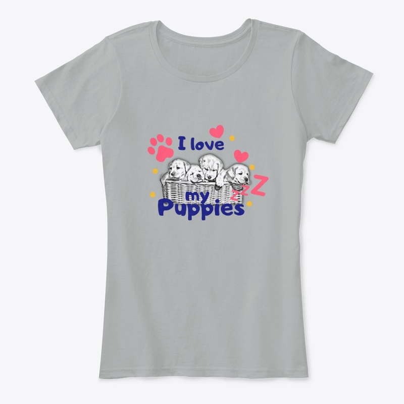 I Love my Puppies - Design