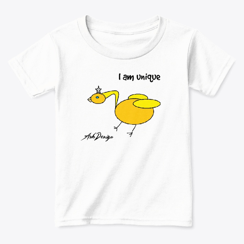 I Am Unique Cartoon by Ash Design