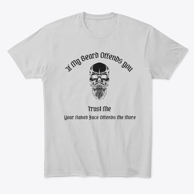 Bearded Skull, If My Beard Offends You