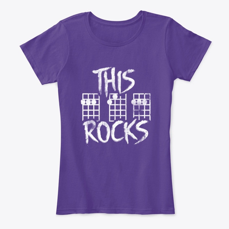 This Guitar Dad Rocks Funny T Shirt