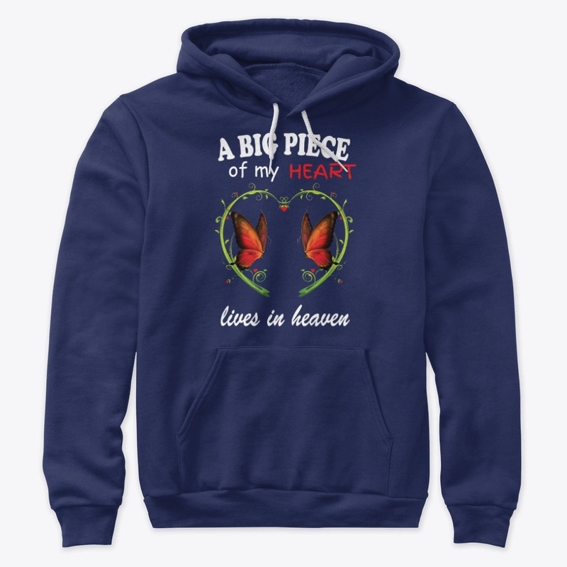 A Big Piece Of My Heart Butterfly Tshirt