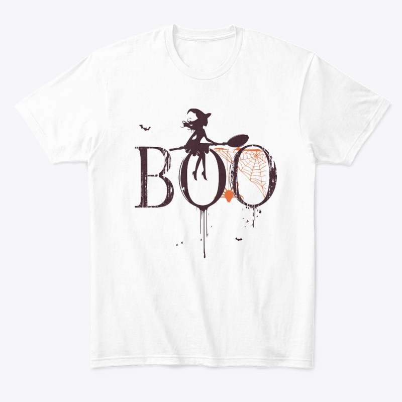 BOO & Happy Halloween Typography Dseign 