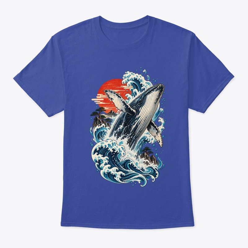 Humpback Whale Wave T-Shirt