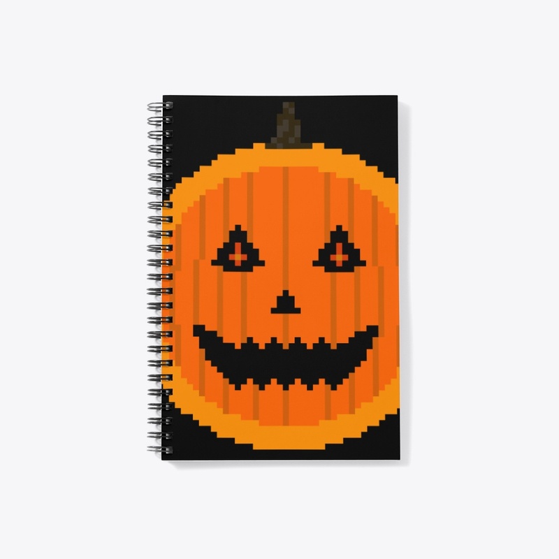 The Pixelated Pumpkin Logo Standard 