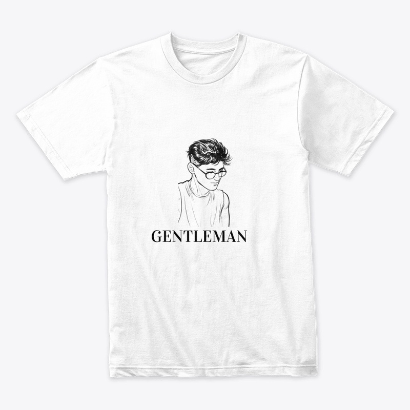 New design for T-shirt GENTLEMAN 