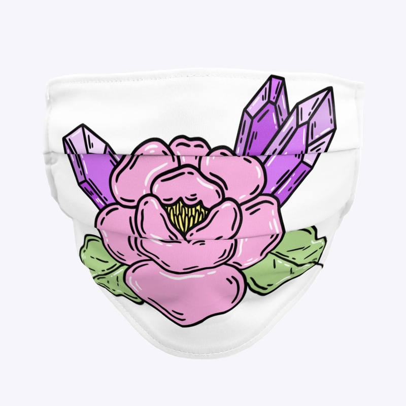 Amethyst Crystal Peony