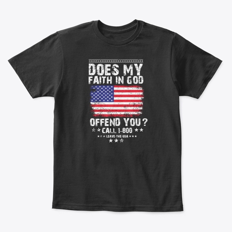 Does my faith in god offend you?