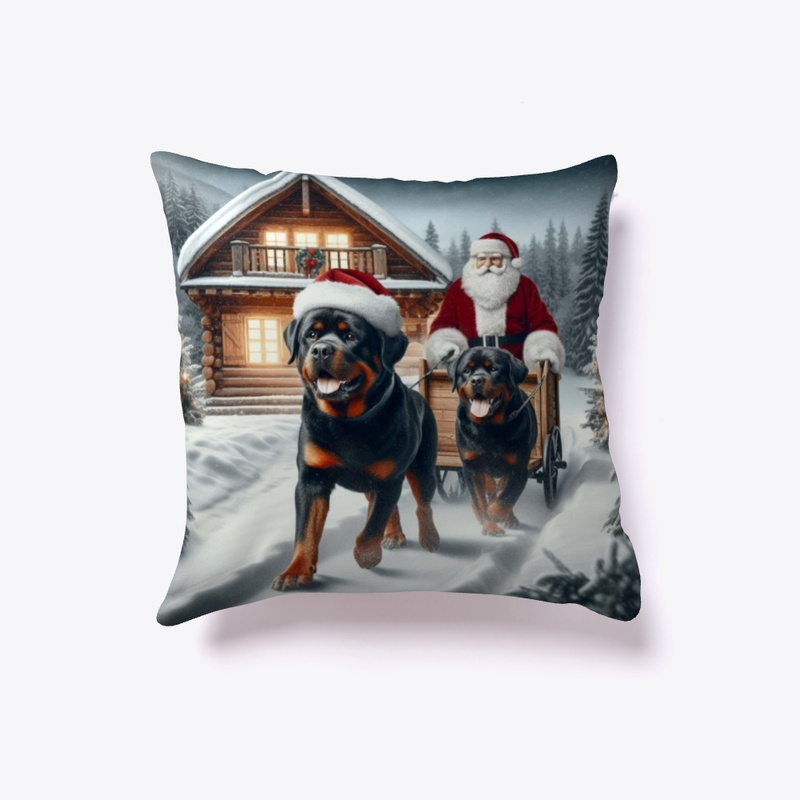 Rottweilers & Santa