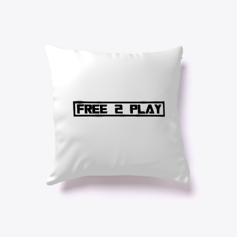 Free 2 Play (Black Spray Paint Effect)