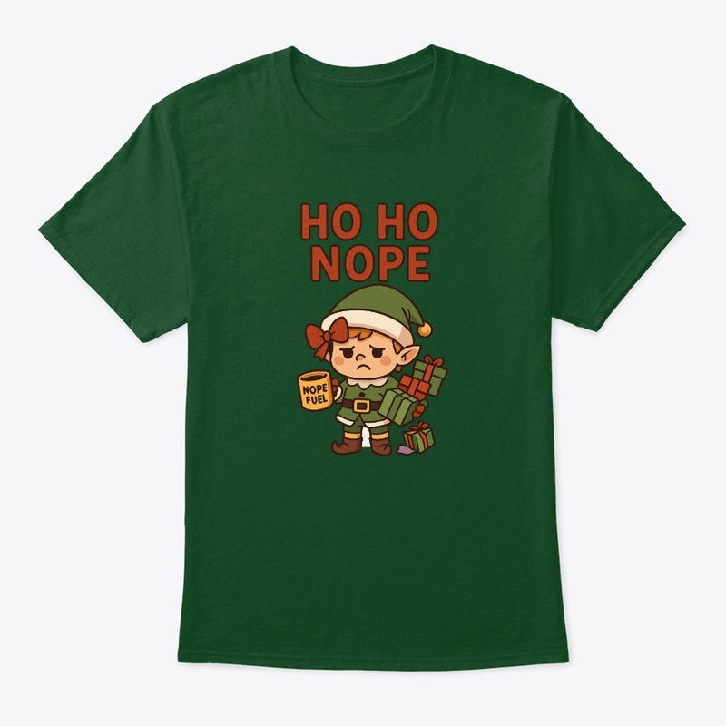 Ho Ho Nope (Elf with Gifts)