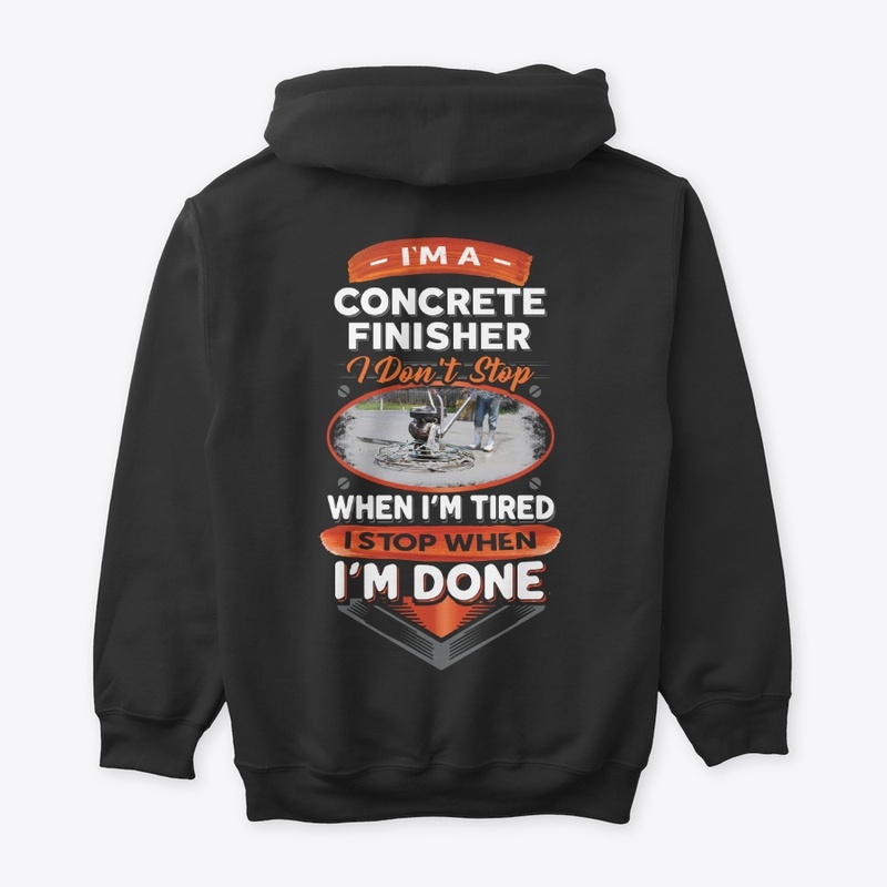 Proud Concrete Finisher Shirt