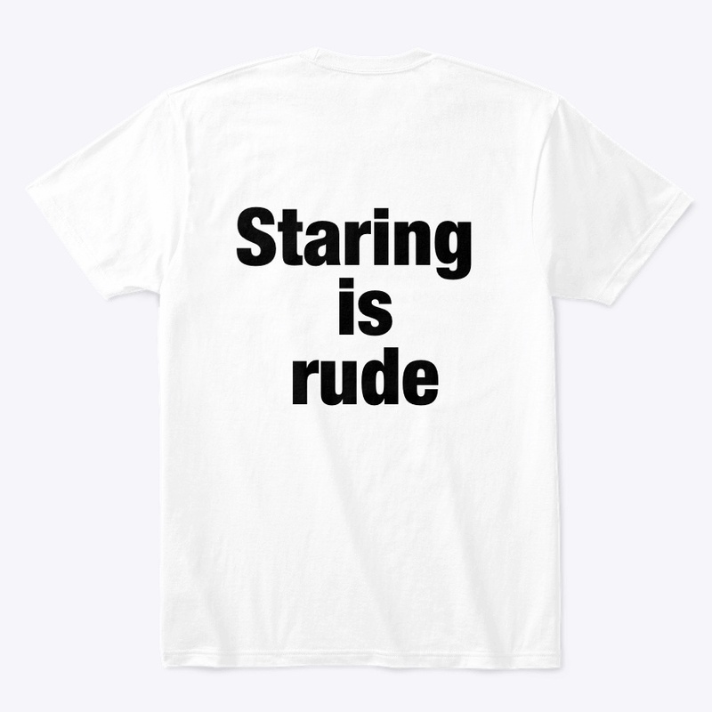 Staring is rude