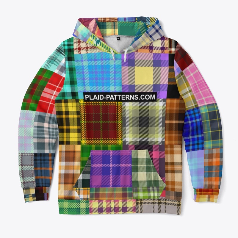 Plaid-Patterns.com Plaid Coll. Hoodie