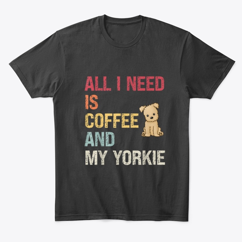 Coffee + Yorkie = Happiness