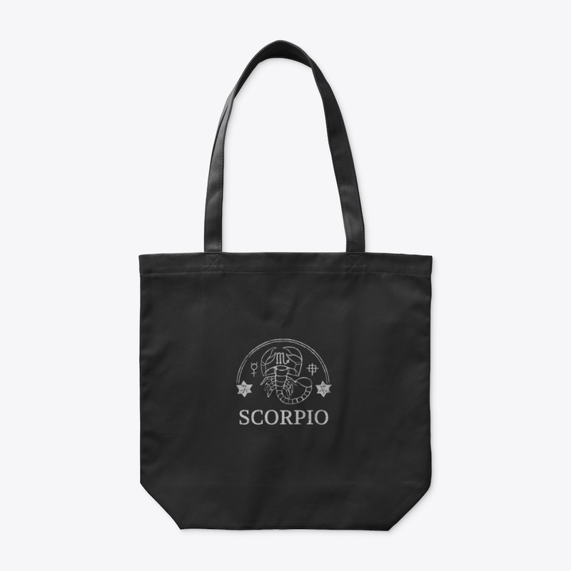 Zodiac, featuring a Scorpio under an arc