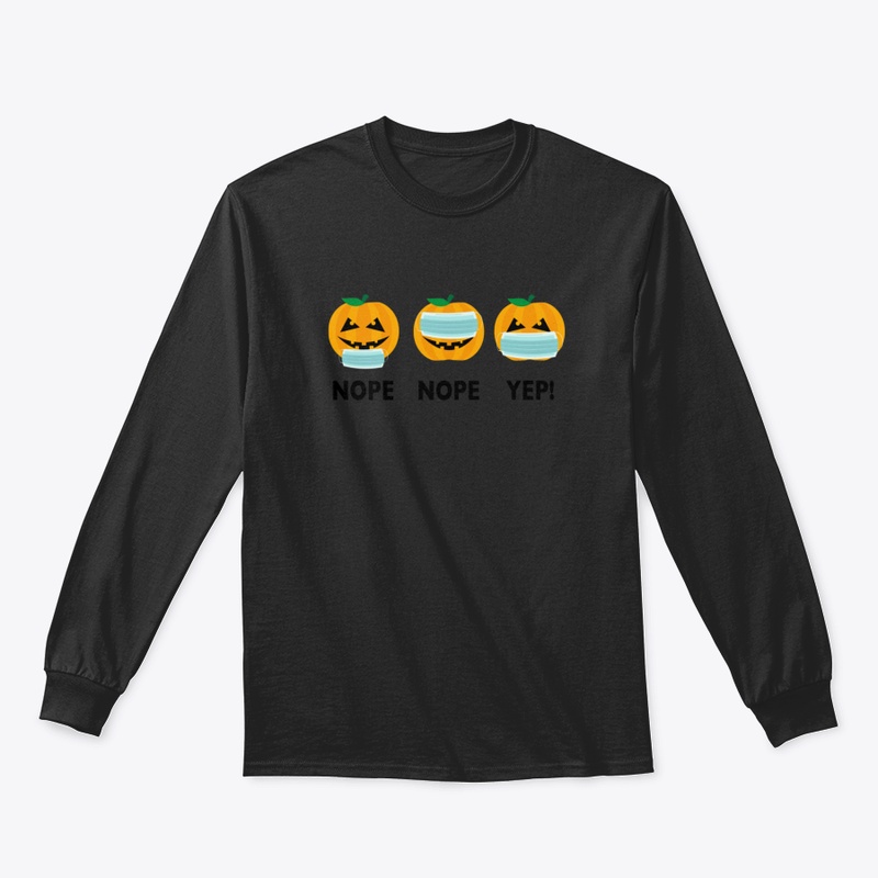 Halloween 2020 Pumpkin Wearing Mask Wron
