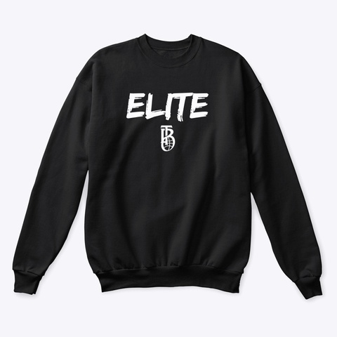 Bto Elite Crew Neck Black Camiseta Front
