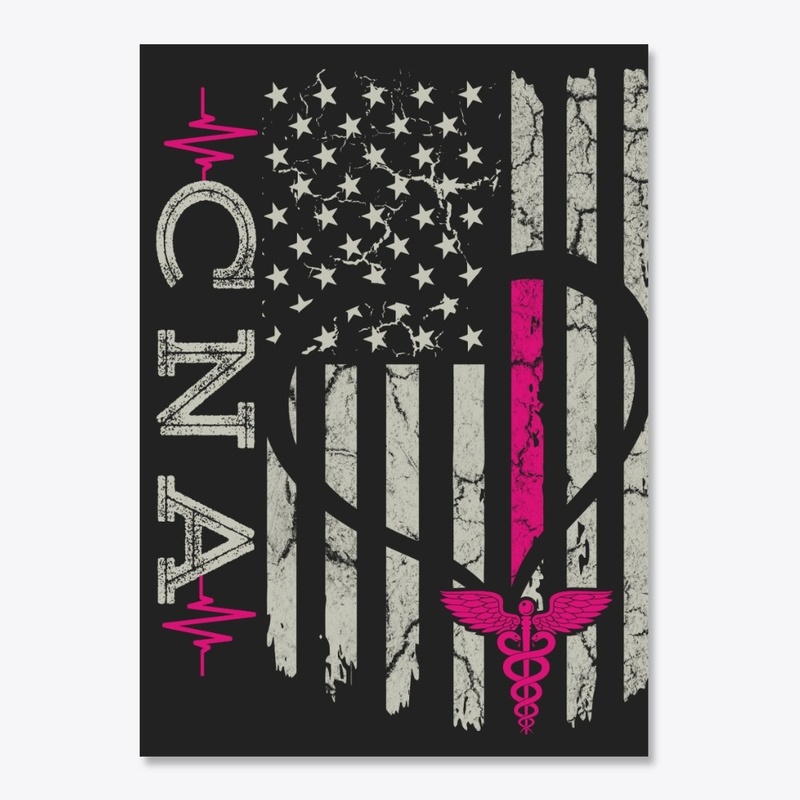 US Flag CNA Blanket