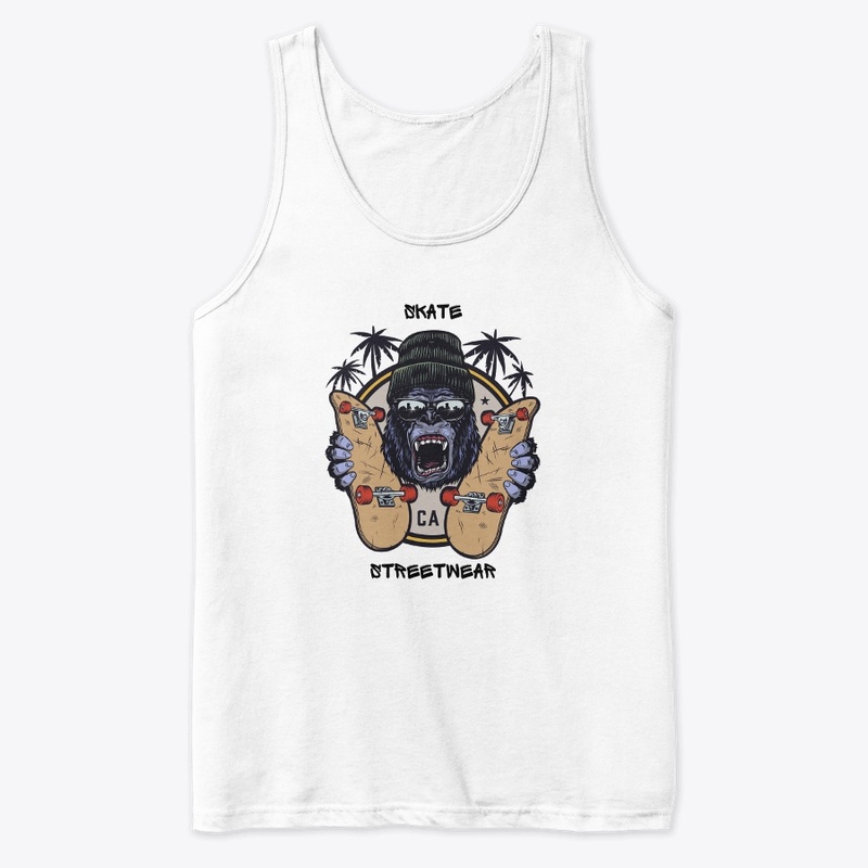 Skate streetwear classic t-shirt design