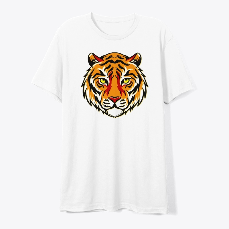 Tiger Stare All Over T-Shirt