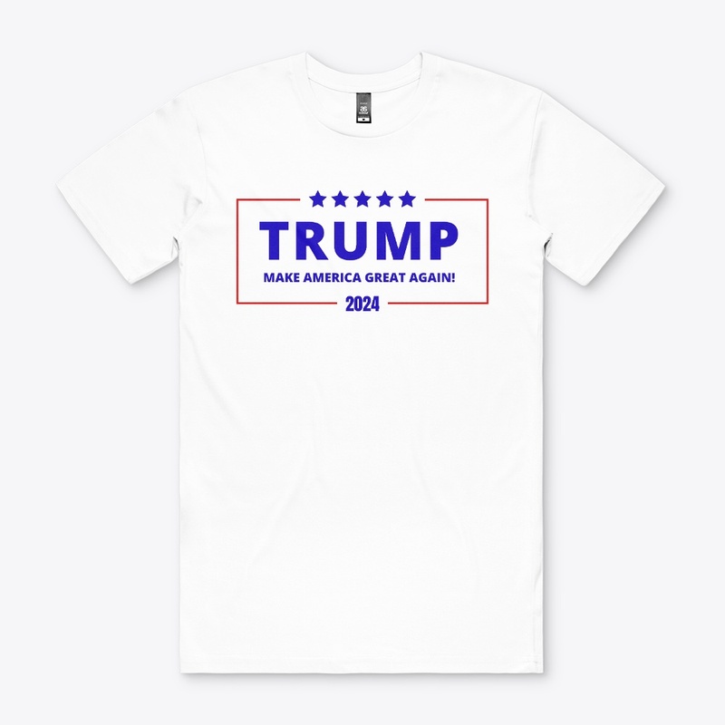 Trump 2024 Blue Red 